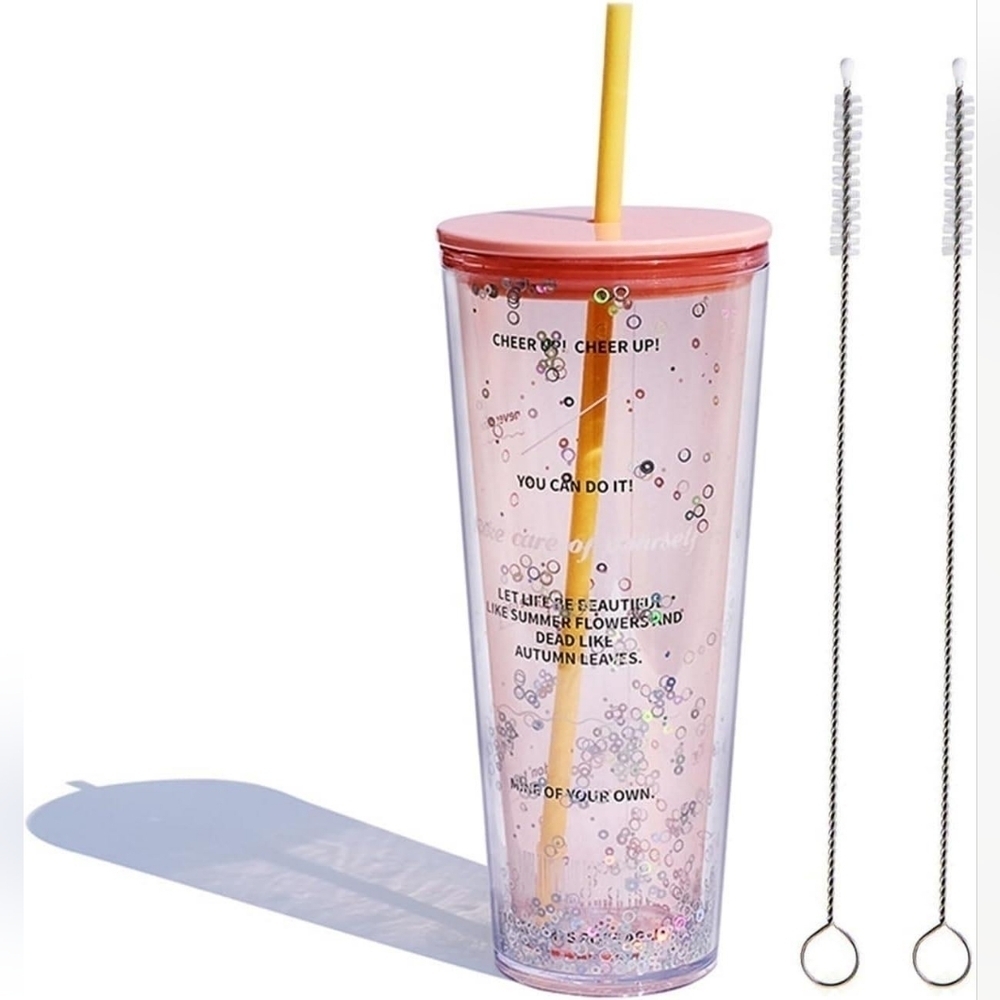 27oz Tumbler With Lid And Straw